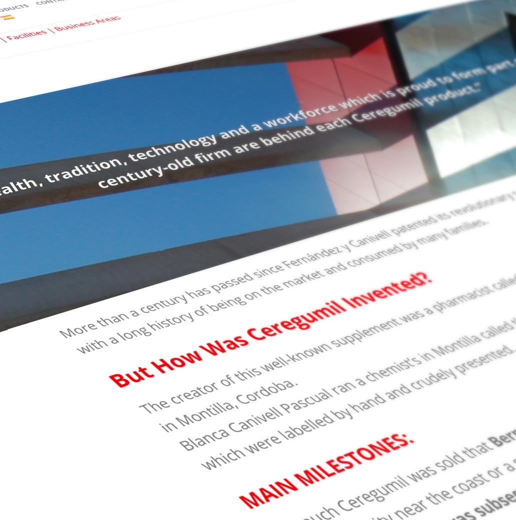 Localización web Ceregumil