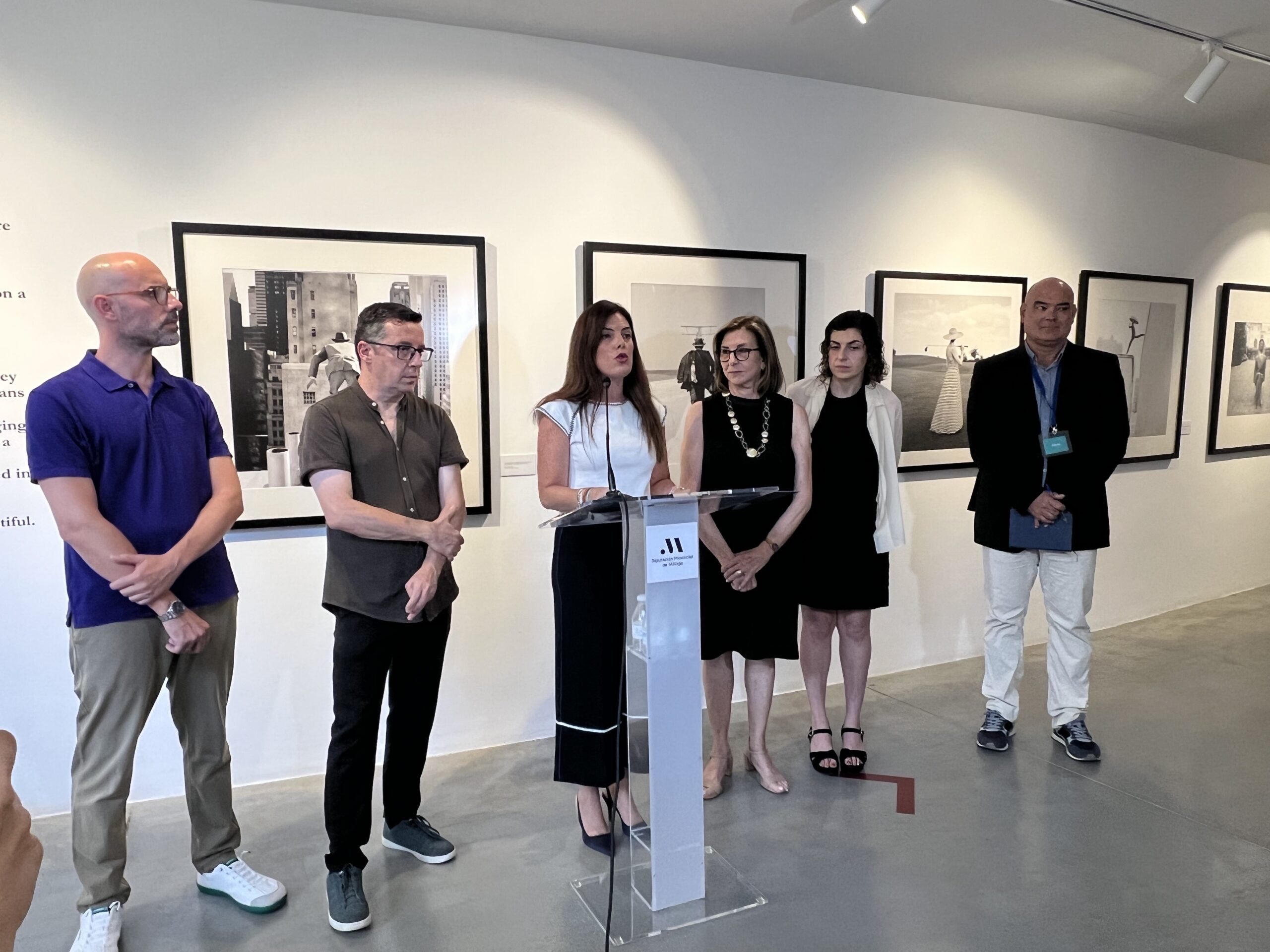 Presentación de la exposición The End